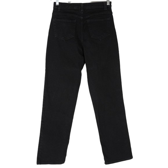 Style Co Jeans Black Denim Womens Size 10 High Waist High Rise Stretch - Picture 4 of 9